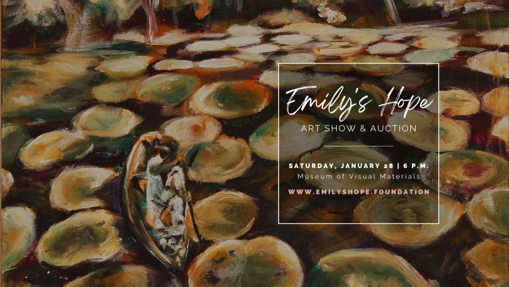 Emily's Hope Art Show & Auction invite cover