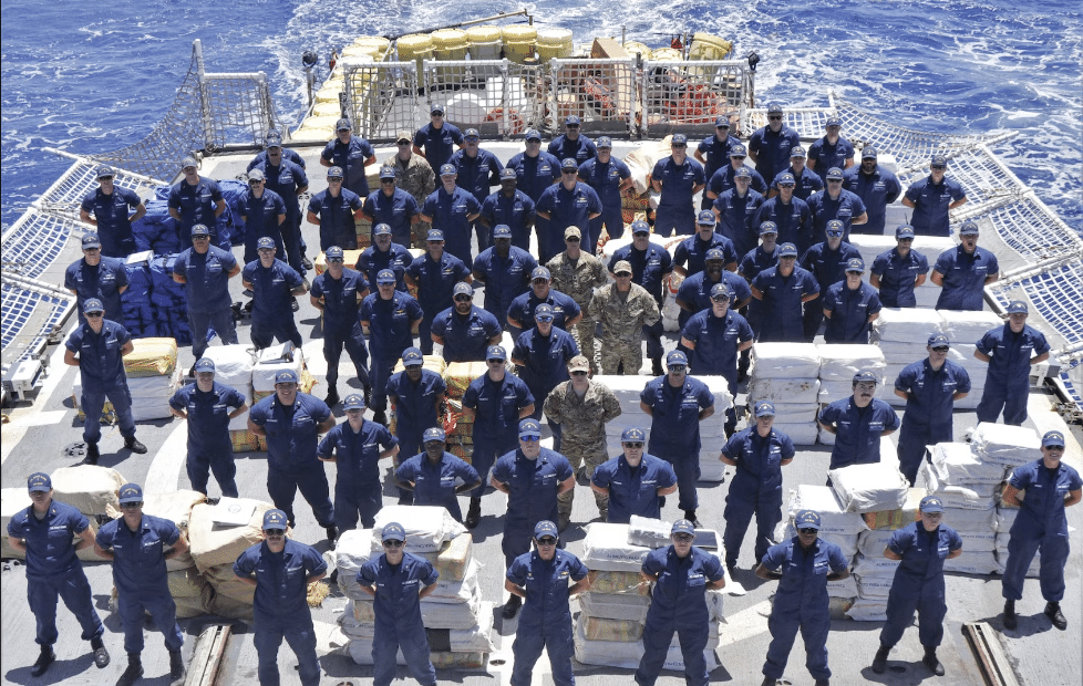 Coast Guard seizes seven tons of cocaine worth $186 million in Caribbean Sea and Atlantic Ocean