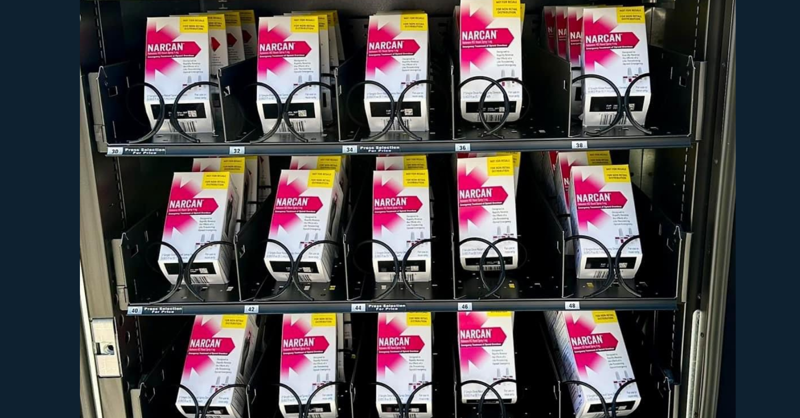 Minneapolis installs vending machine with free Narcan