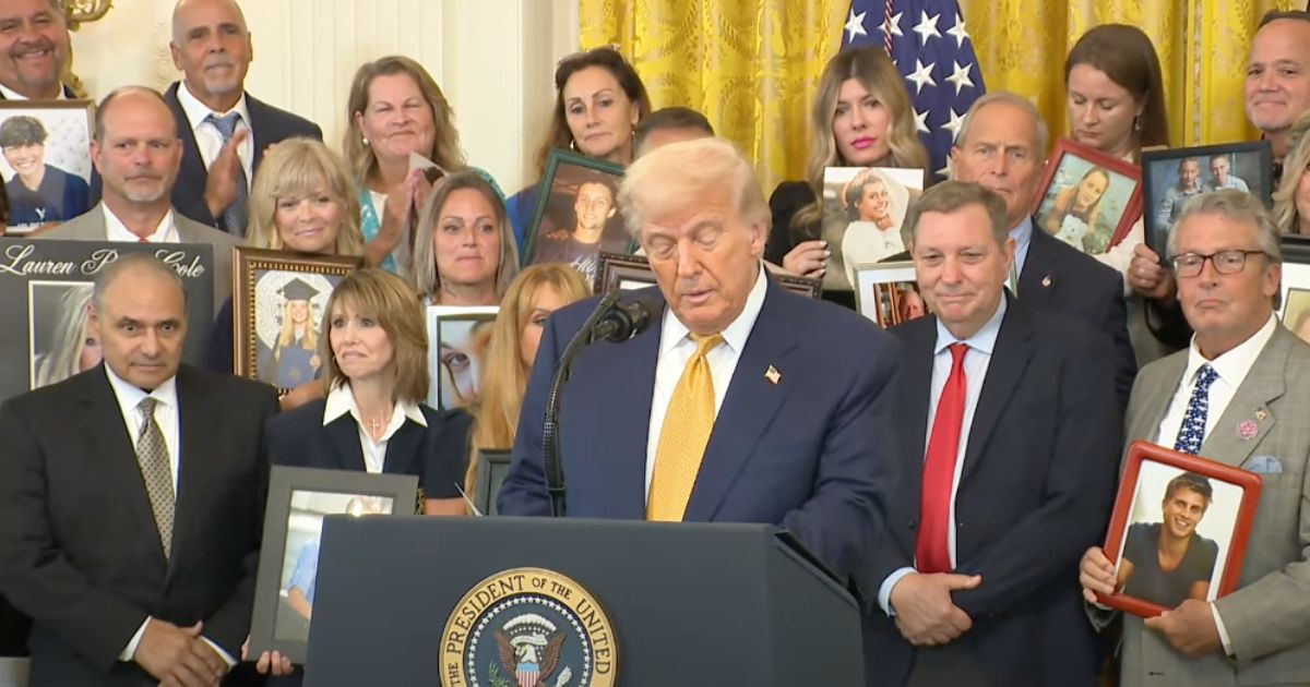 Parents who lost children to fentanyl watch as President signs HALT Act into law